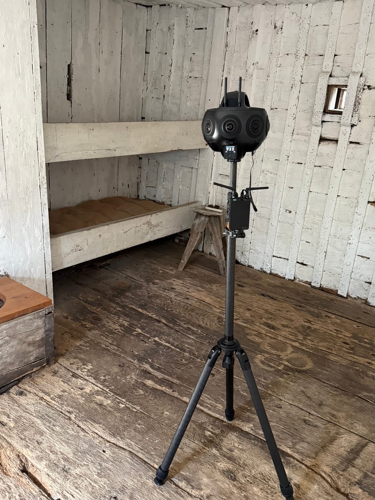 360-degree camera capturing the interior of the Old Gaol